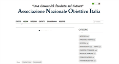 Desktop Screenshot of obiettivoitalia.org